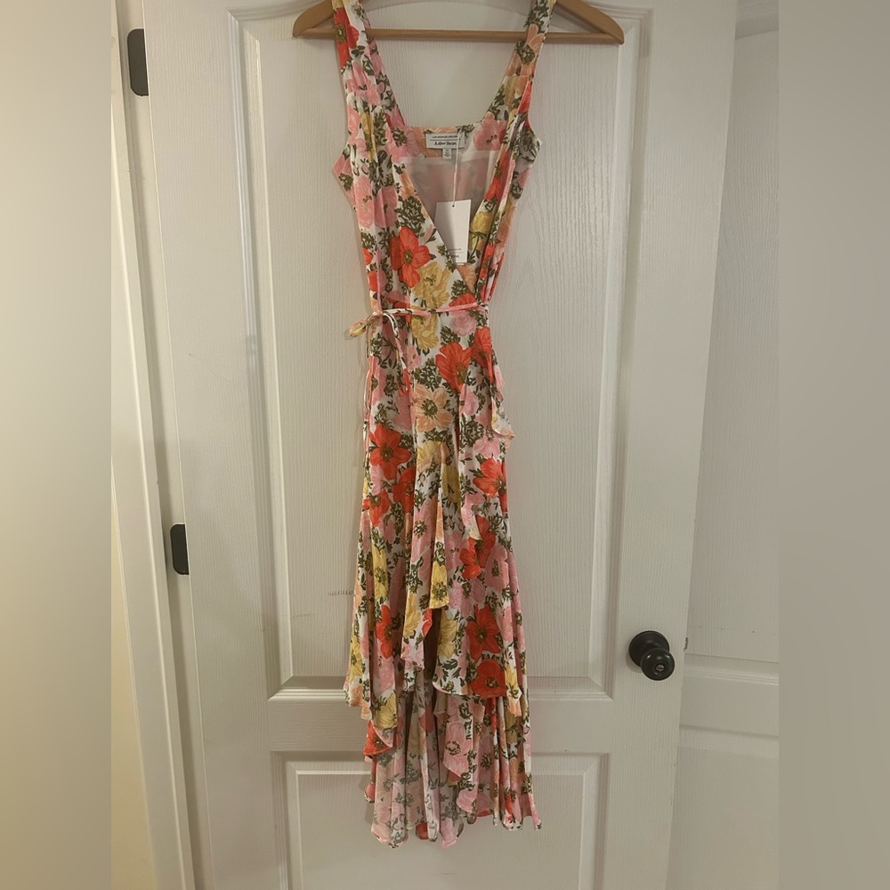 & Other Stories floral wrap dress, new with tags, never worn
